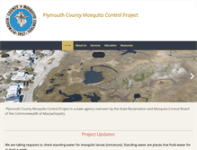 Tablet Screenshot of plymouthmosquito.org